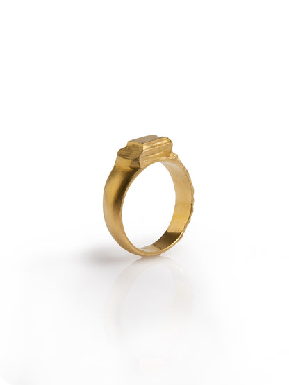 Sterling Silver Textured Ring