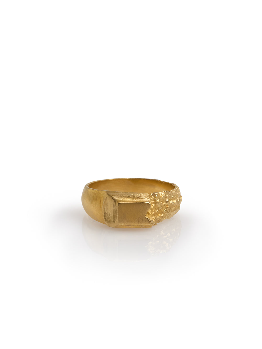 Sterling Silver Textured Ring
