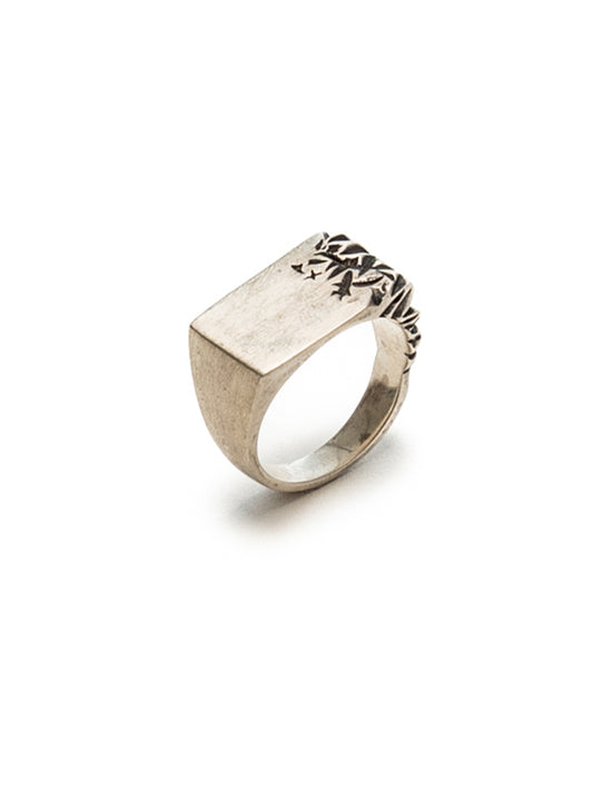 Silver Onyx Ring