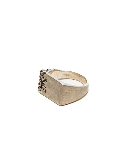 Silver Onyx Ring